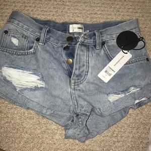 Amuse denim shorts